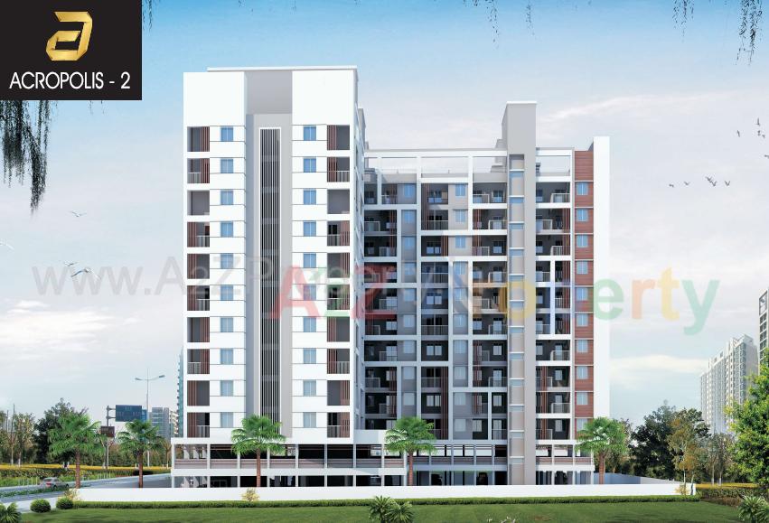 3D Elevation of real estate project Acropolis located at Wakad, Pune, Maharashtra