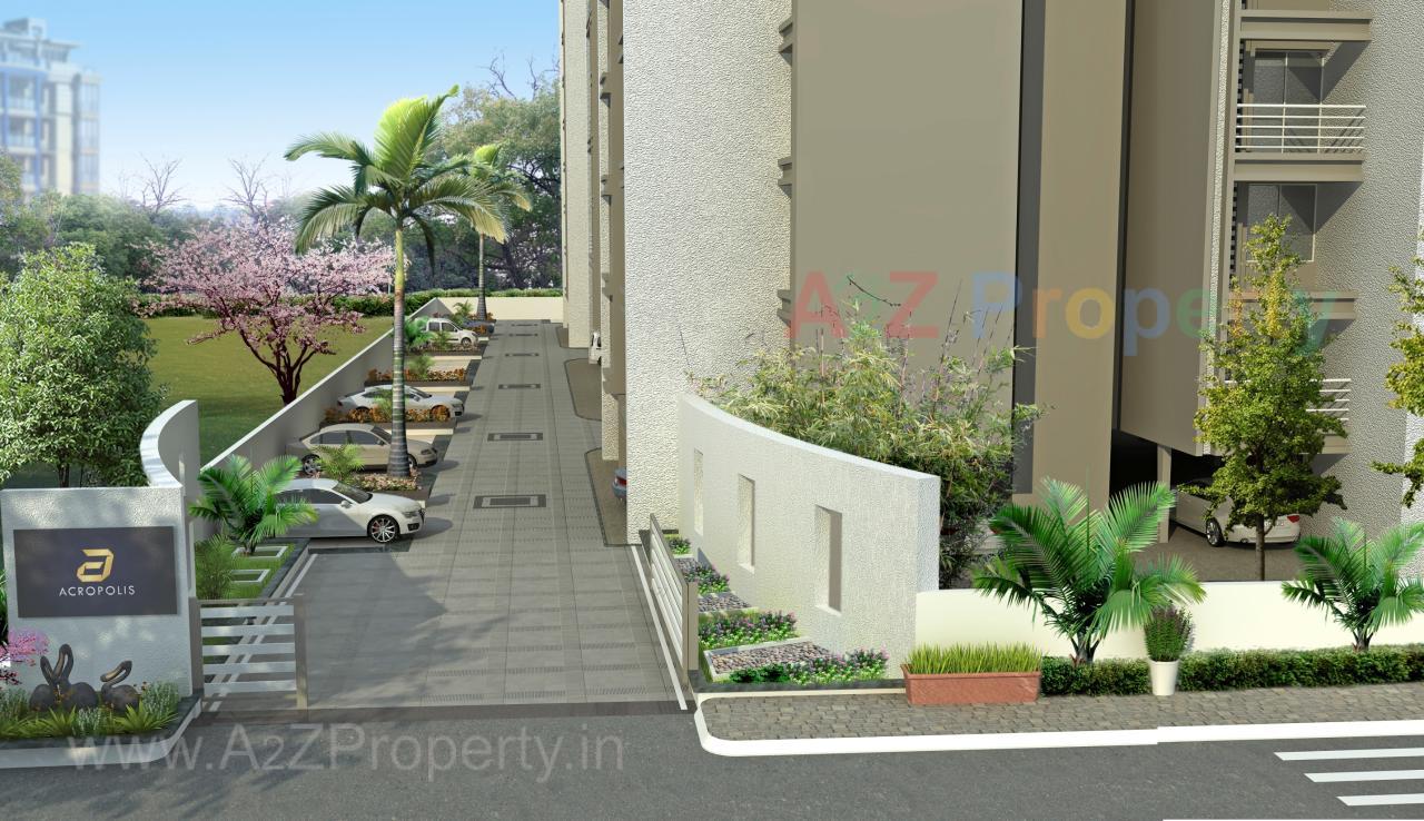 3D Elevation of real estate project Acropolis located at Wakad, Pune, Maharashtra