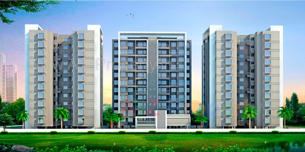 3D Elevation of real estate project Acropolis located at Wakad, Pune, Maharashtra
