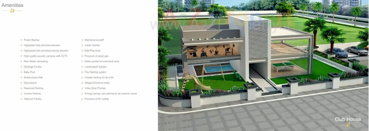 3D Elevation of real estate project Acropolis located at Wakad, Pune, Maharashtra