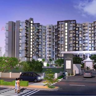 Elevation of real estate project Adhya Radha Krishna located at Pimpri-chinchawad-m-corp, Pune, Maharashtra