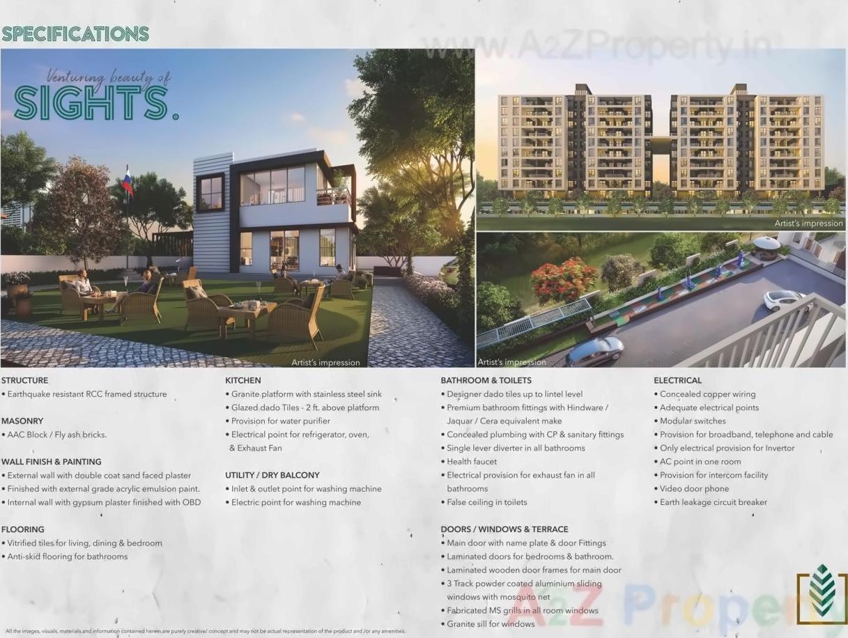 3D Elevation of real estate project Adi Aventura located at Pimpri-chinchawad-m-corp, Pune, Maharashtra