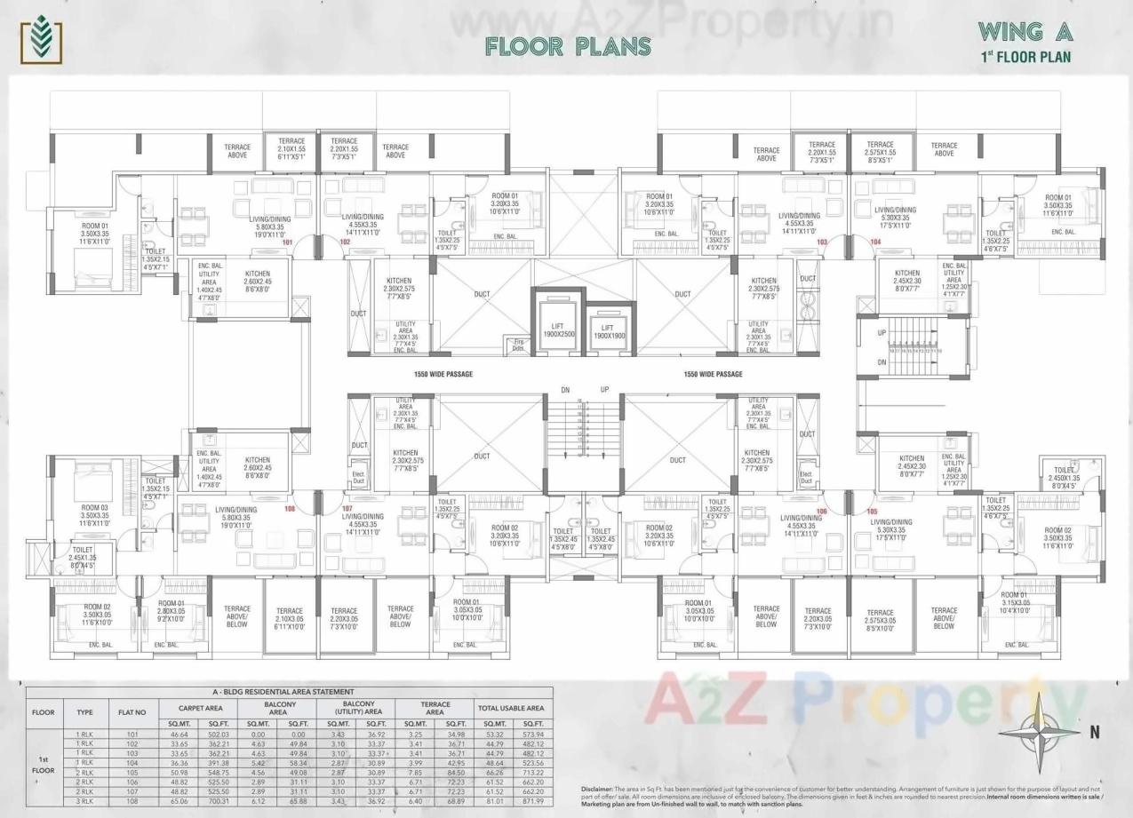 Layout of real estate project Adi Aventura located at Pimpri-chinchawad-m-corp, Pune, Maharashtra