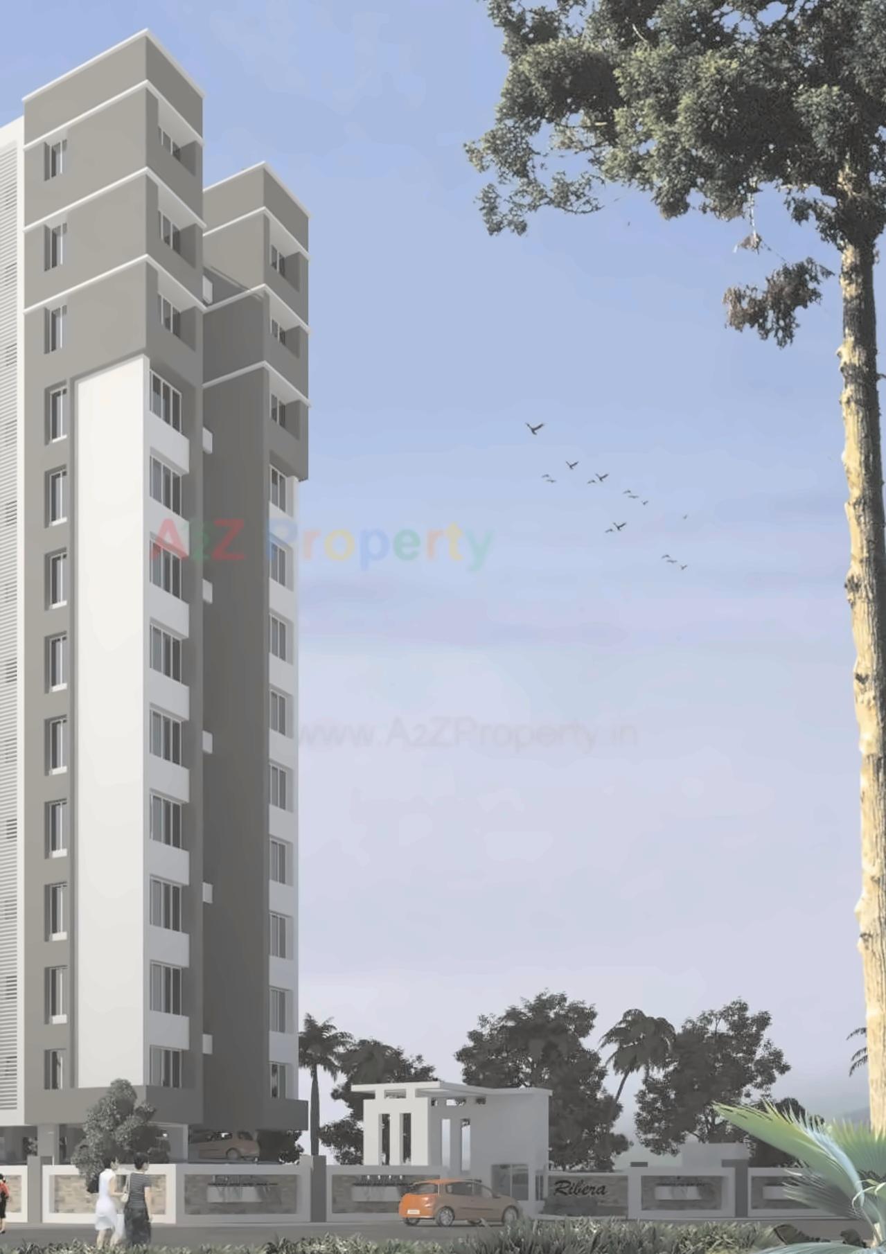 3D Elevation of real estate project Aditis Ribera located at Pune-m-corp, Pune, Maharashtra