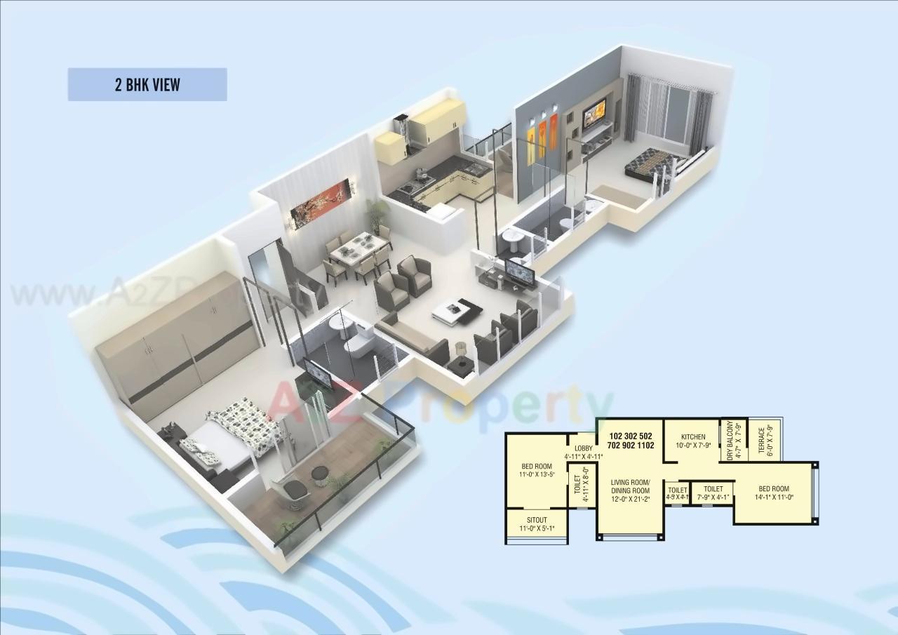 Layout of real estate project Aditis Ribera located at Pune-m-corp, Pune, Maharashtra
