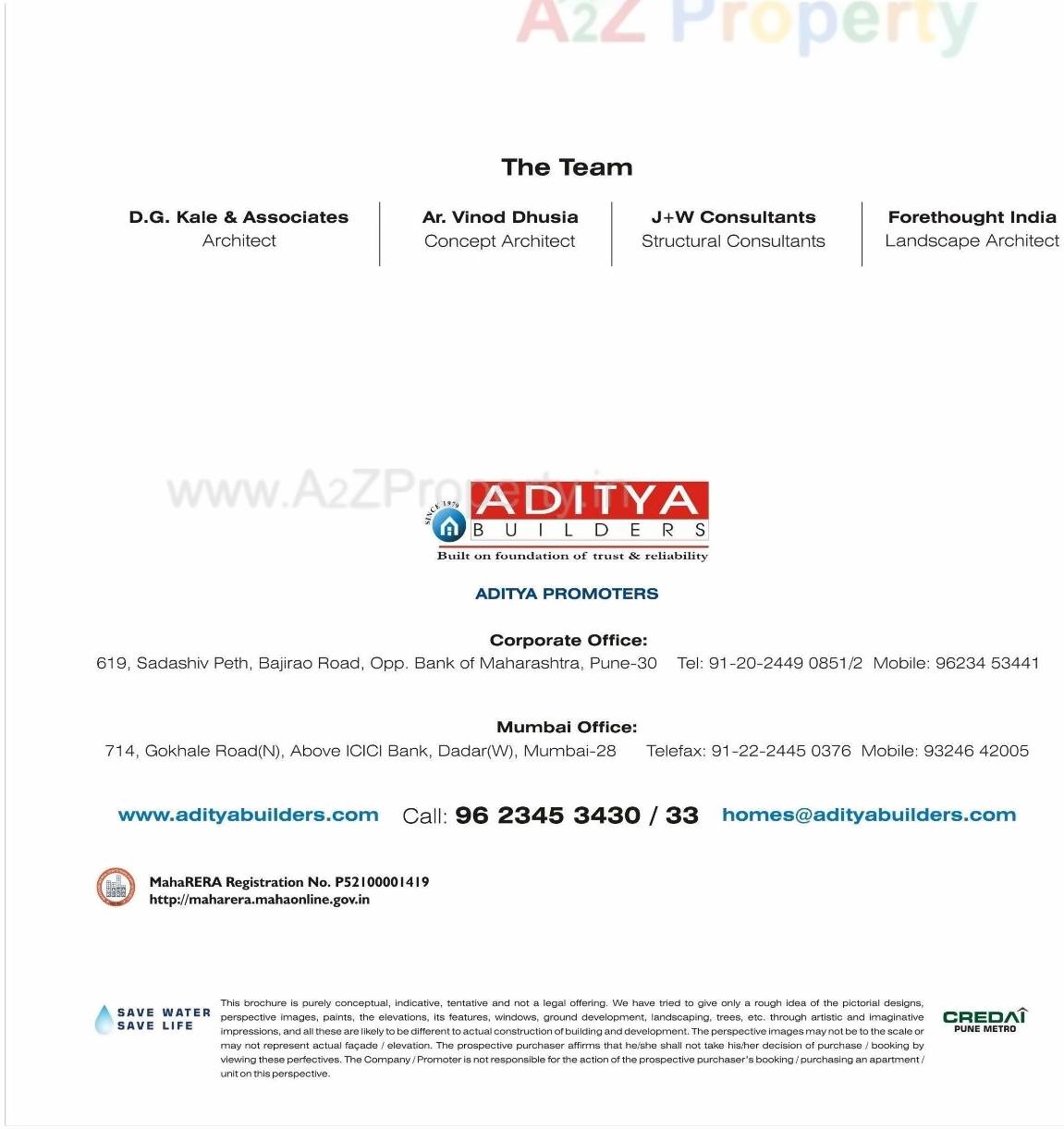  of real estate project Aditya Vivaaz located at Pimpri-chinchawad-m-corp, Pune, Maharashtra
