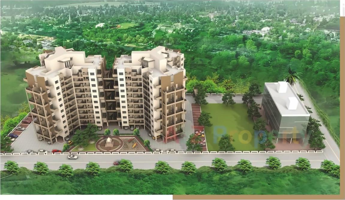 3D Elevation of real estate project Aero Nest located at Undri, Pune, Maharashtra