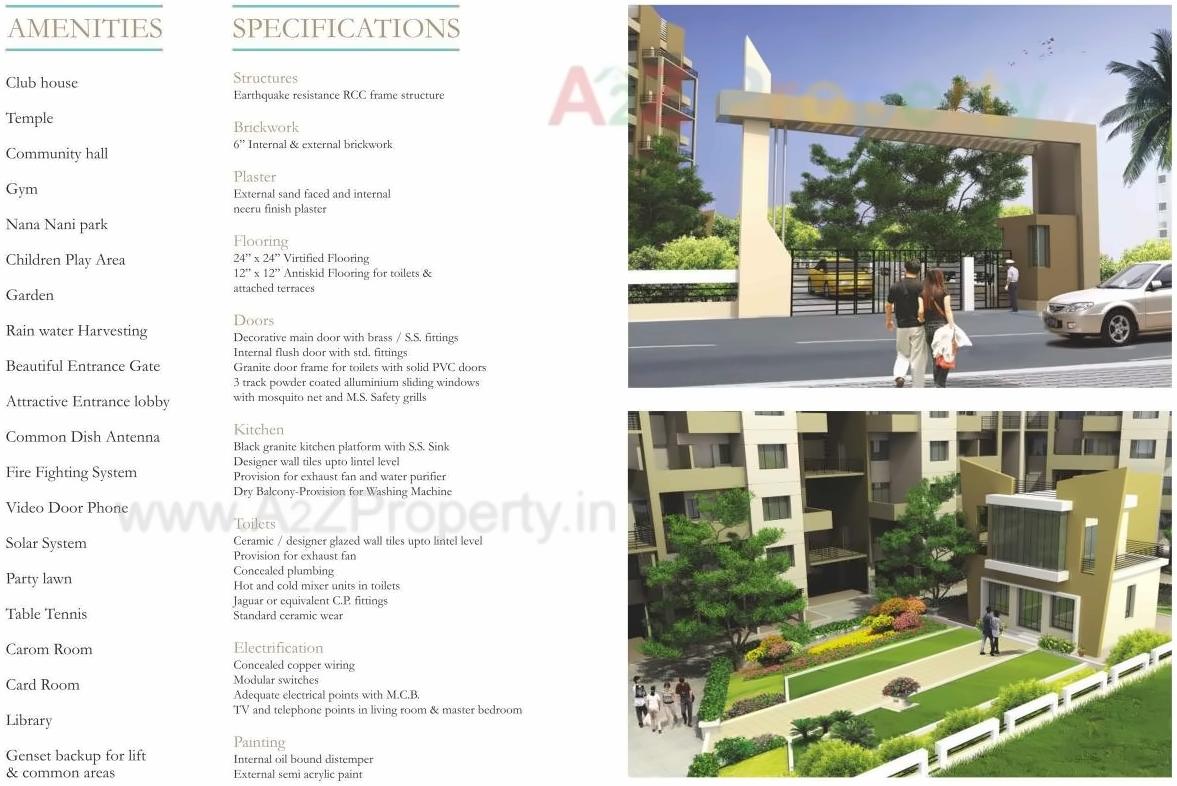 3D Elevation of real estate project Aero Nest located at Undri, Pune, Maharashtra