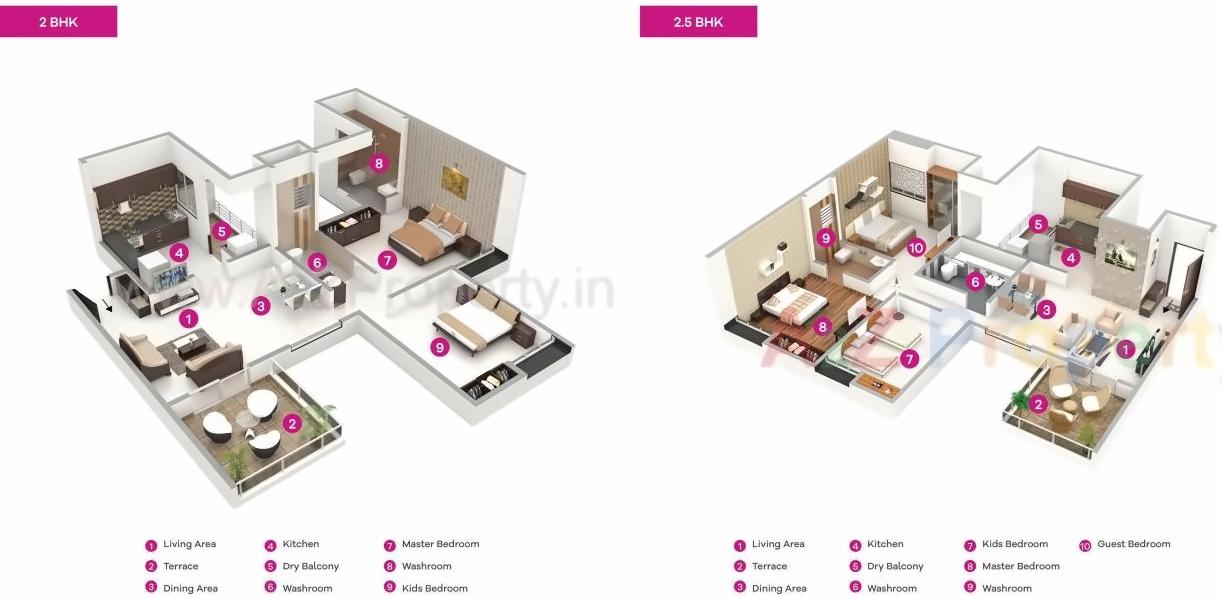 Layout of real estate project Aeropolis located at Lohgaon, Pune, Maharashtra