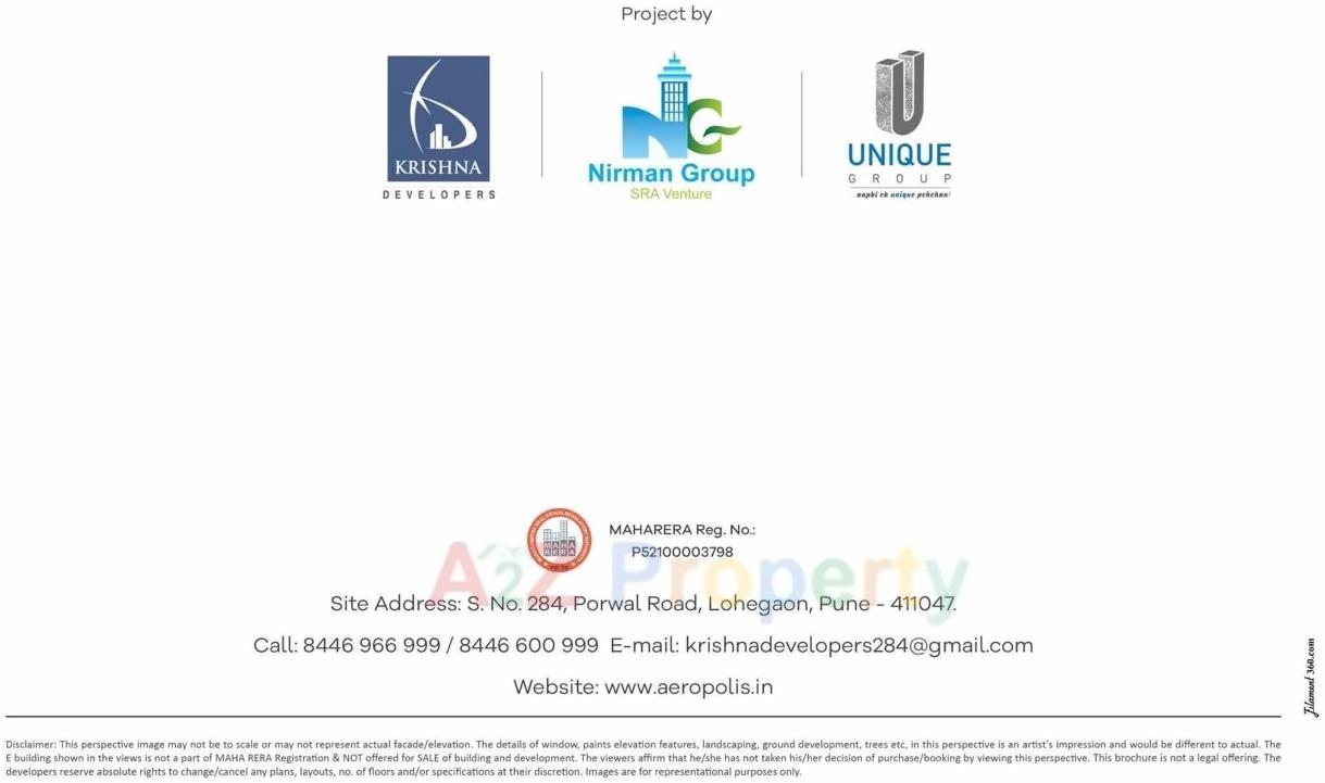  of real estate project Aeropolis located at Lohgaon, Pune, Maharashtra