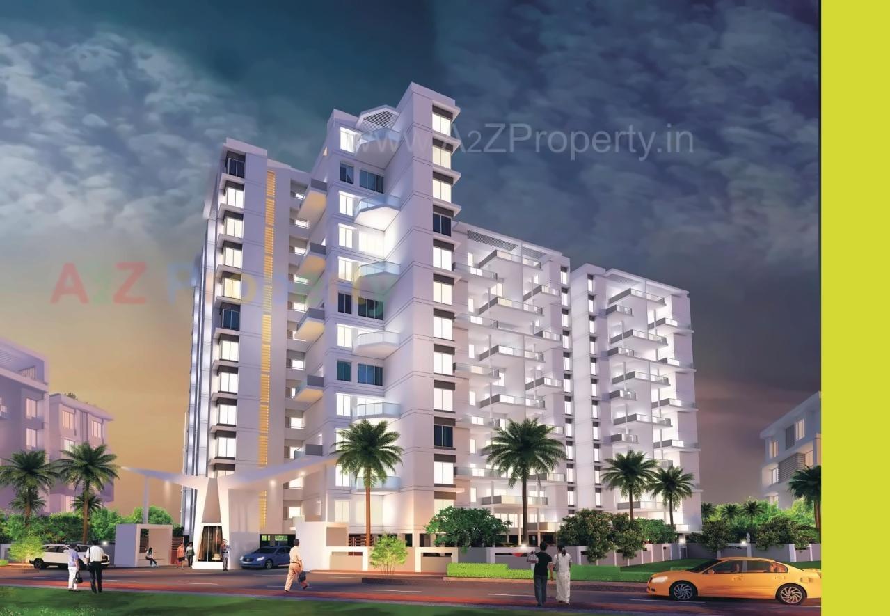 3D Elevation of real estate project Air Mont located at Gahunje, Pune, Maharashtra