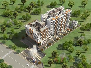 Elevation of real estate project Akash Towers located at Pimpri-chinchawad-m-corp, Pune, Maharashtra