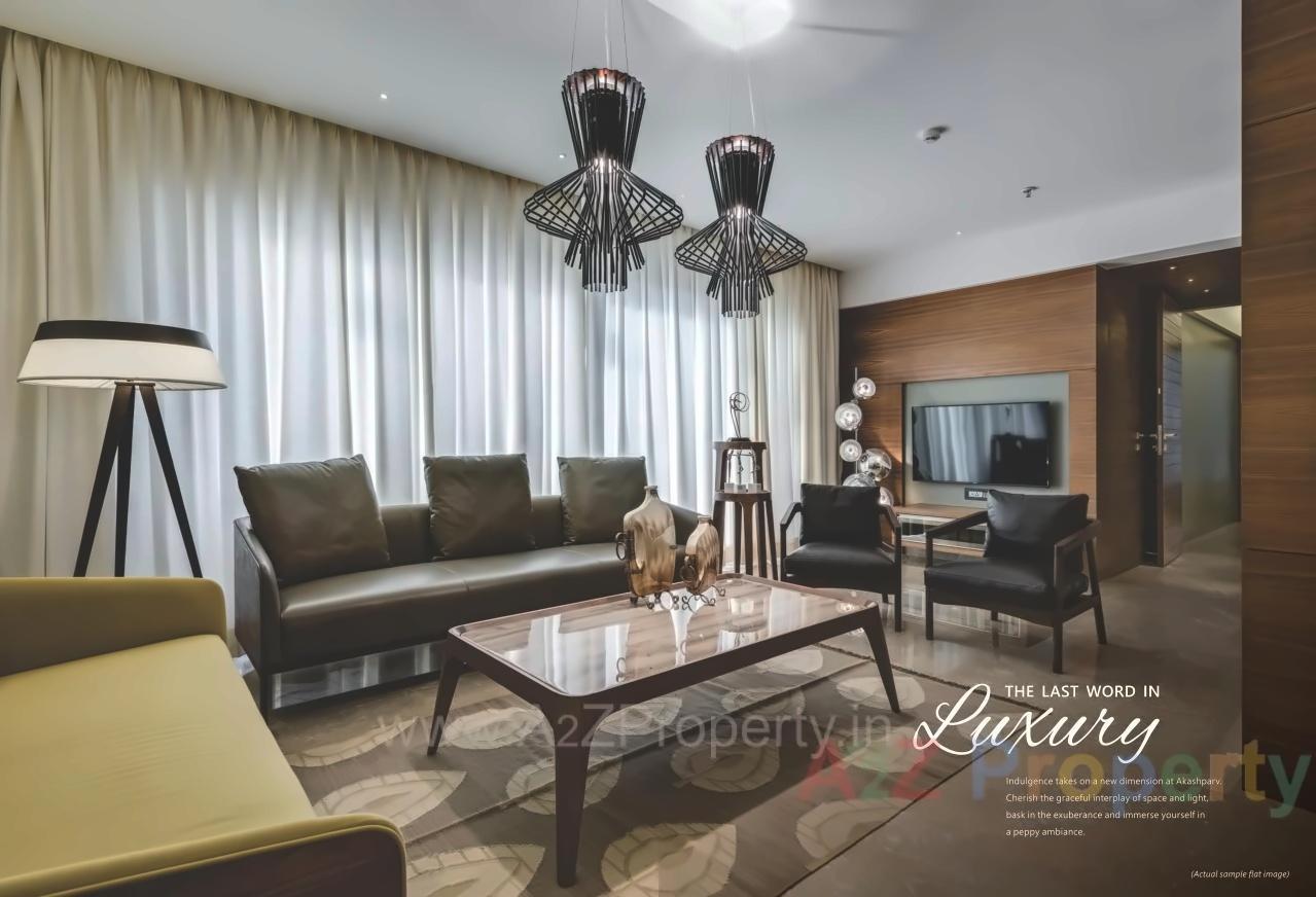 3D Elevation of real estate project Akashparv A, located at Bavdhan-kh, Pune, Maharashtra