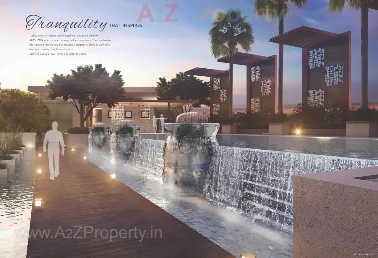 3D Elevation of real estate project Akashparv A, located at Bavdhan-kh, Pune, Maharashtra