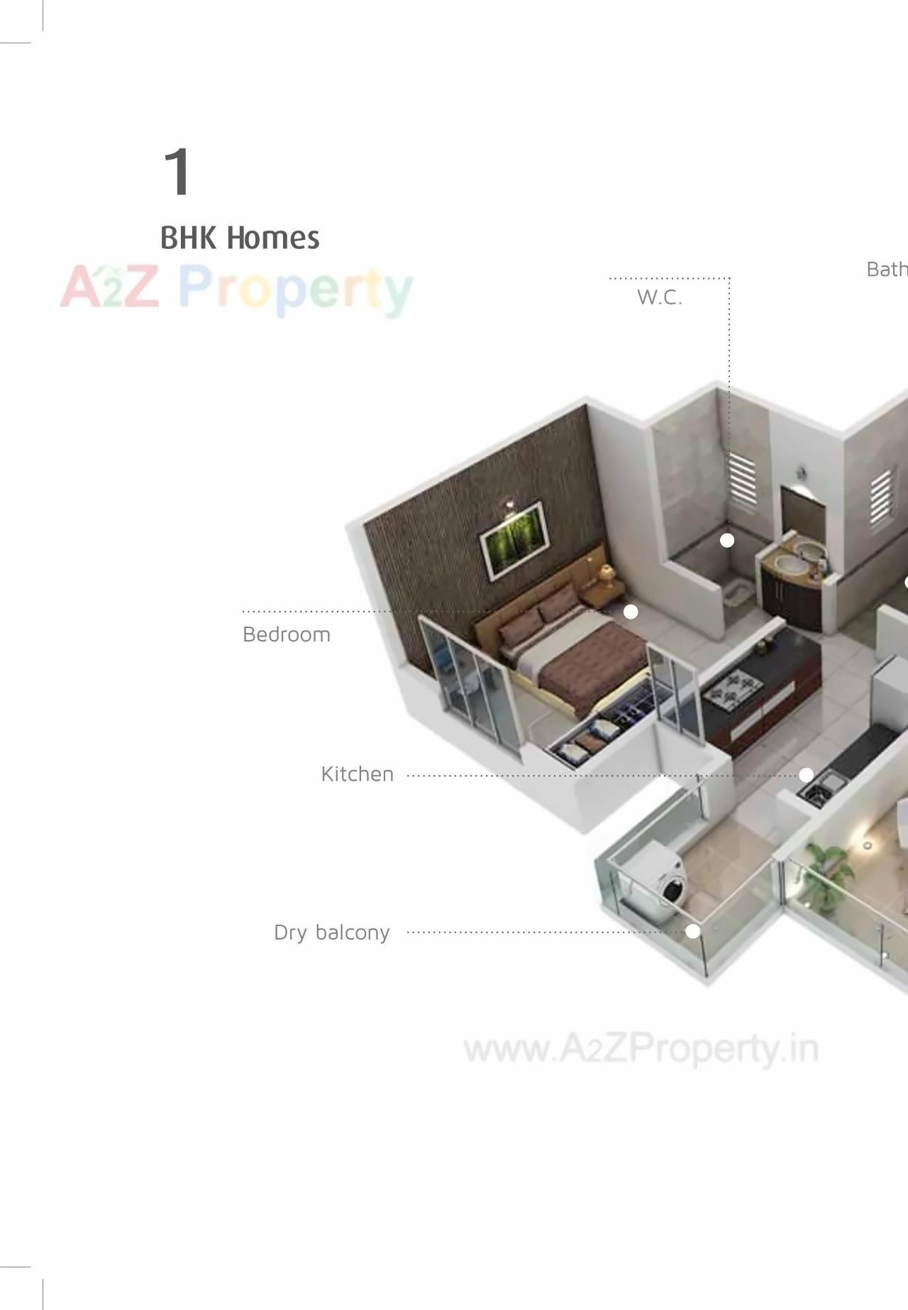 Layout of real estate project Aksha Vrundavan located at Chikhali-bk, Pune, Maharashtra