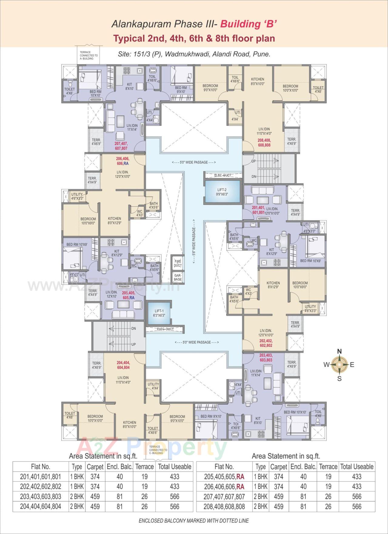 Alankapuram Iii B Bldg 2468 of real estate project Alankapuram Ph B located at Charholi, Pune, Maharashtra