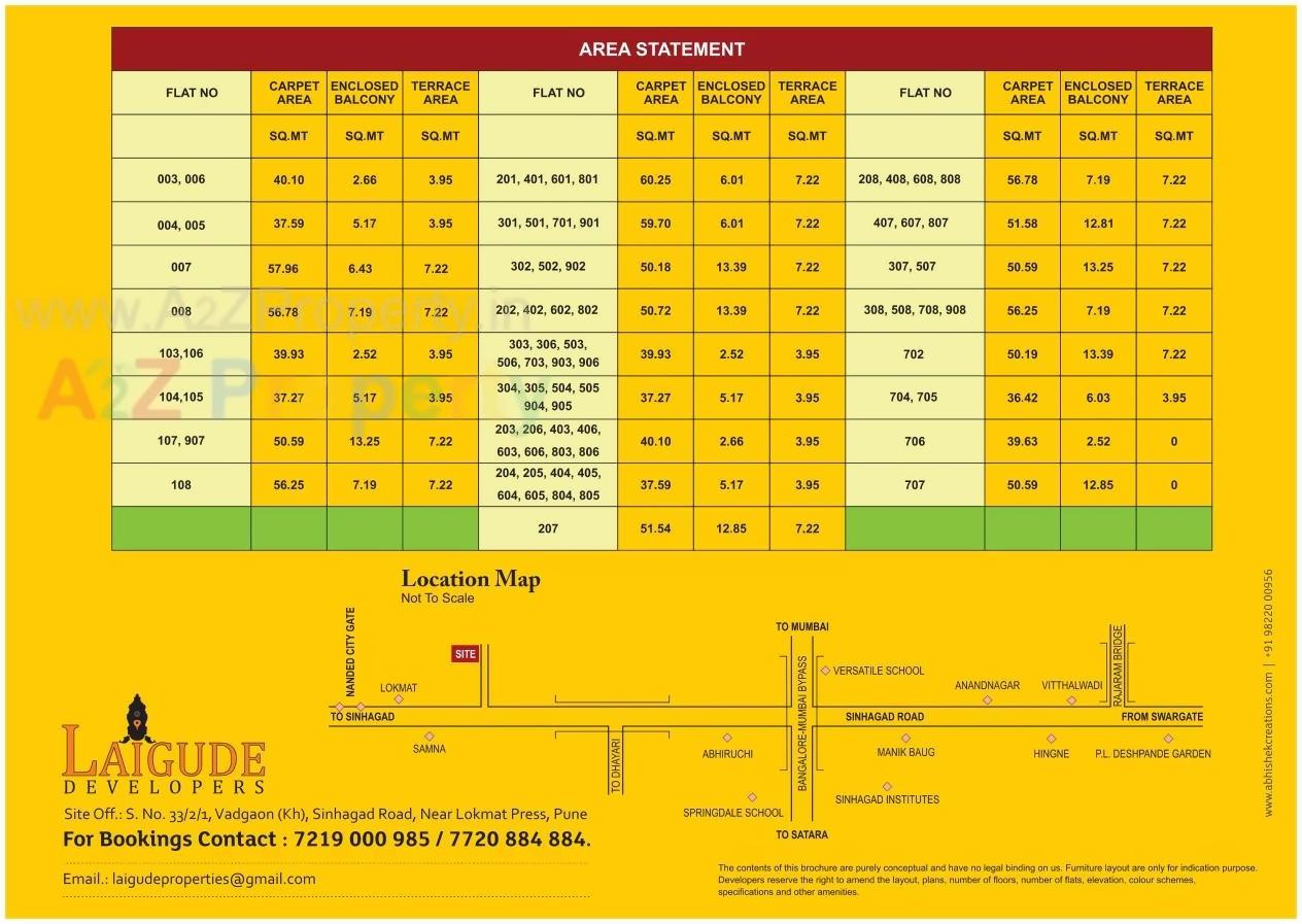  of real estate project Alankapuri located at Wadgaon-bk, Pune, Maharashtra