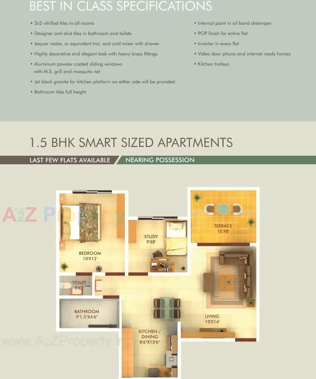 Layout of real estate project Alcove located at Pimpale-saudagar, Pune, Maharashtra
