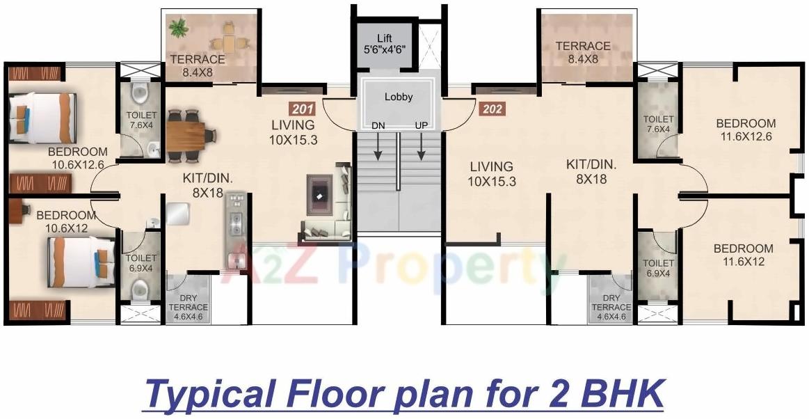 Layout of real estate project Alcove located at Pune-m-corp, Pune, Maharashtra