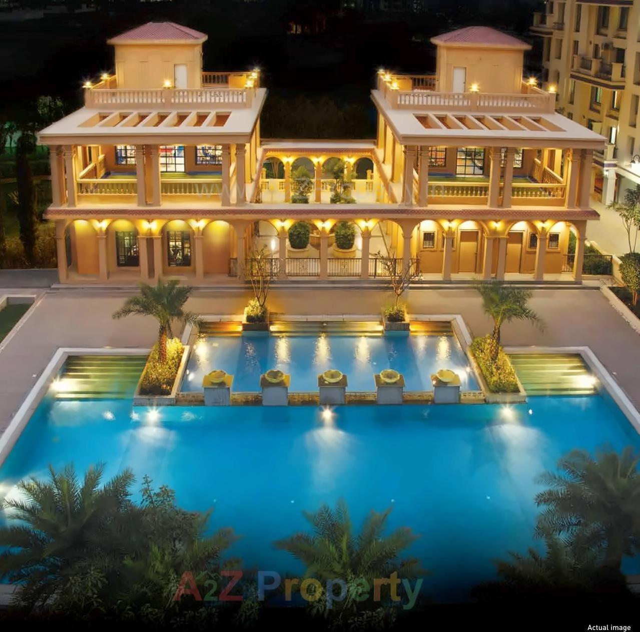 3D Elevation of real estate project Aldea Espanola located at Mahalunge, Pune, Maharashtra