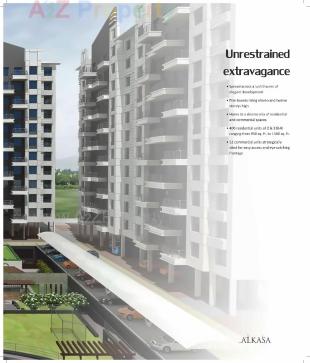 Elevation of real estate project Alkasa located at Mohammadwadi, Pune, Maharashtra