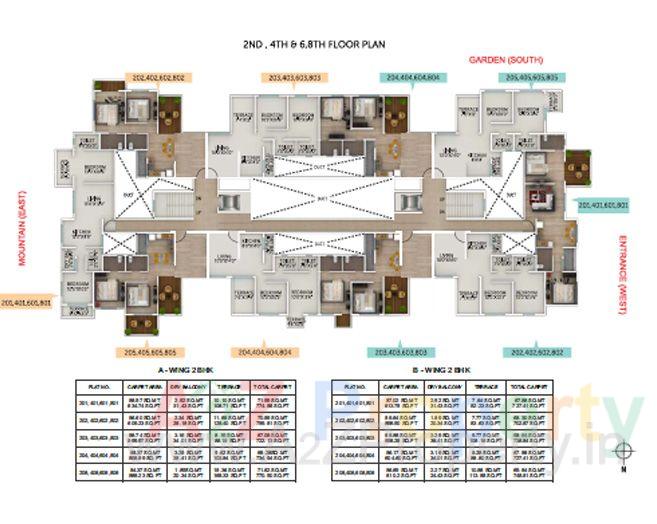 6 of real estate project Allure located at Wagholi, Pune, Maharashtra