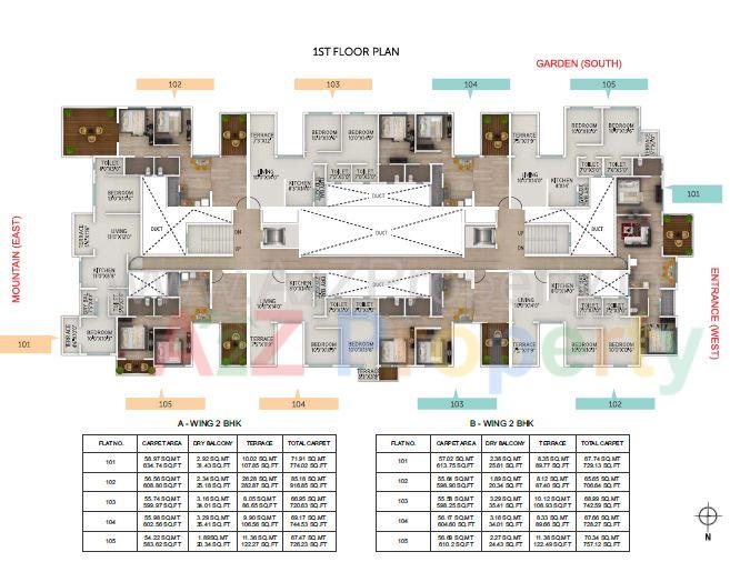 8 of real estate project Allure located at Wagholi, Pune, Maharashtra