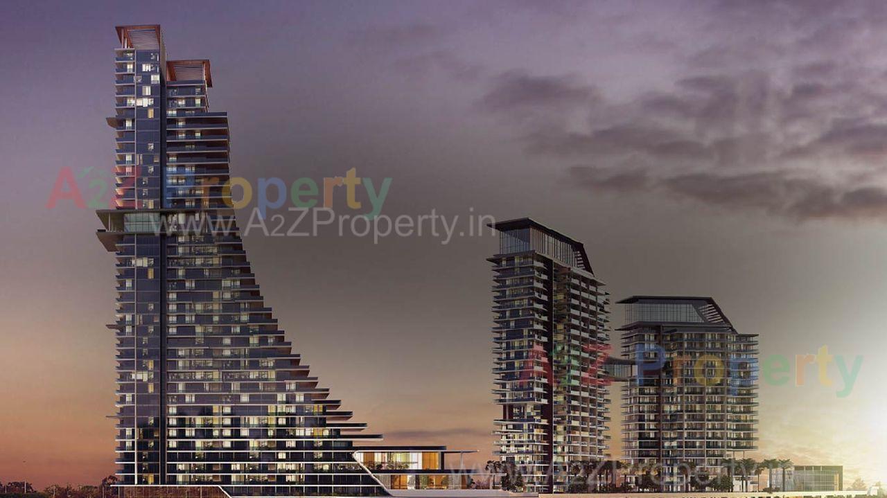 Gateway of real estate project Amanora Gateway Towers 98 located at Hadapsar, Pune, Maharashtra