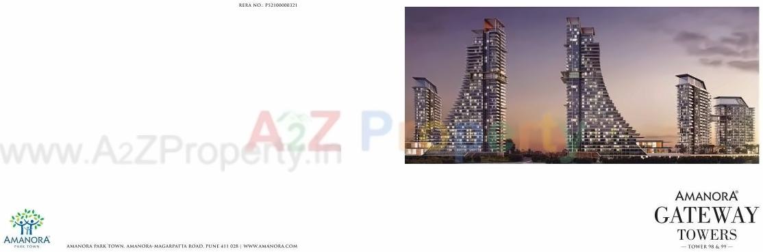  of real estate project Amanora Gateway Towers 98 located at Hadapsar, Pune, Maharashtra