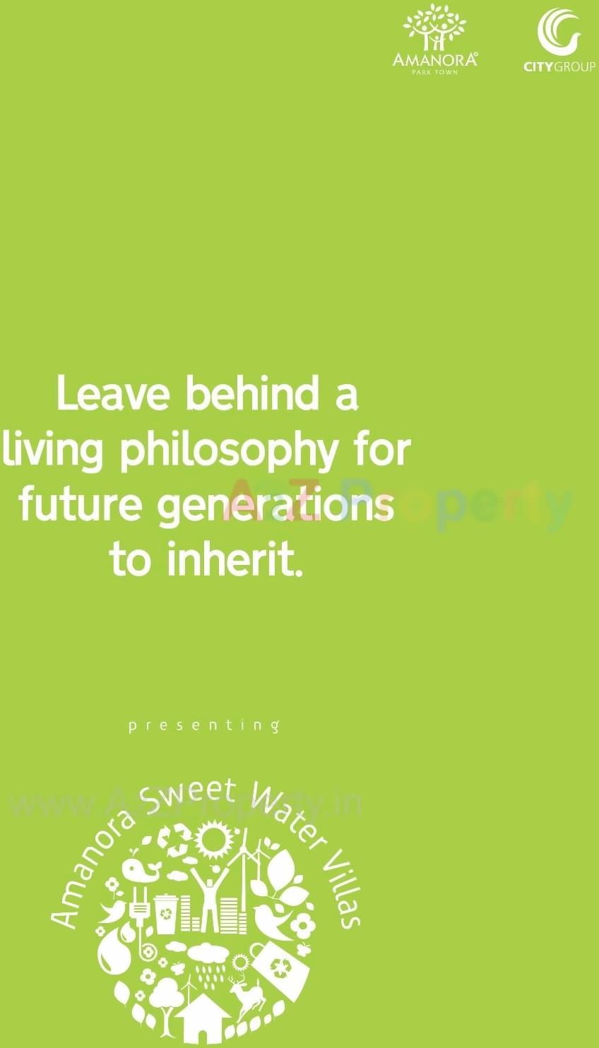  of real estate project Amanora Sweet Water Villa Plots located at Hadapsar, Pune, Maharashtra