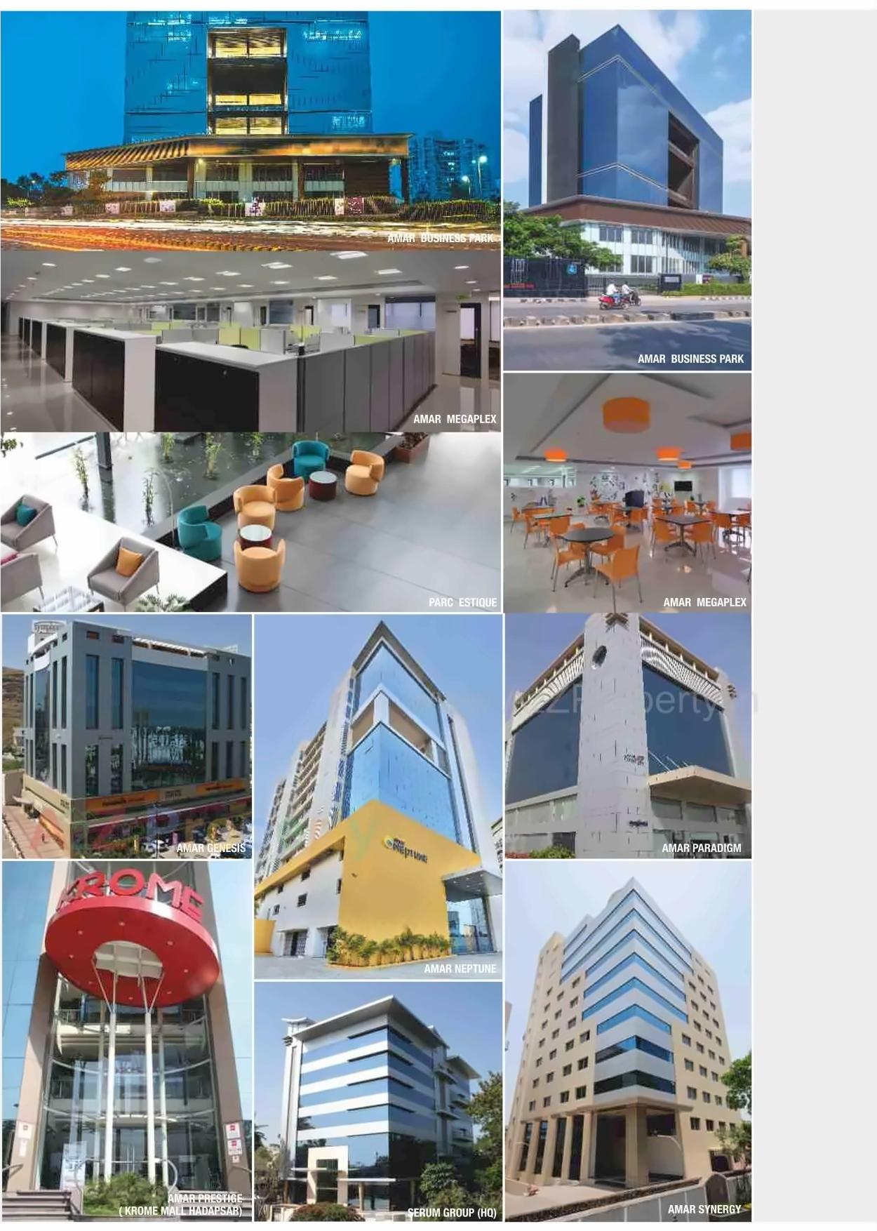 3D Elevation of real estate project Amar Business Zone located at Baner, Pune, Maharashtra