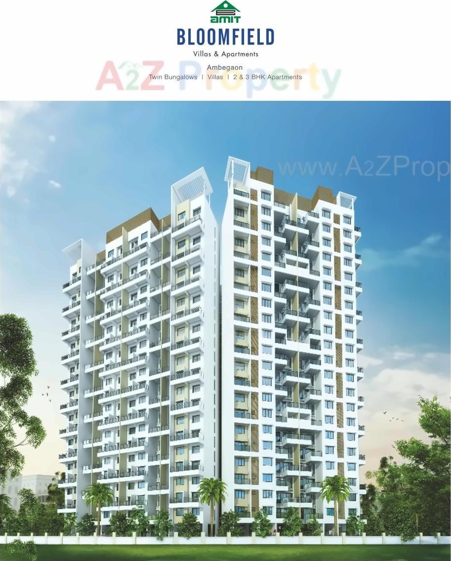 3D Elevation of real estate project Amits Bloomfield   J K located at Ambegaon-bk, Pune, Maharashtra