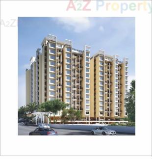 Elevation of real estate project Amits Colori located at Undri, Pune, Maharashtra