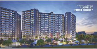 Elevation of real estate project Amorapolis located at Dhanori, Pune, Maharashtra