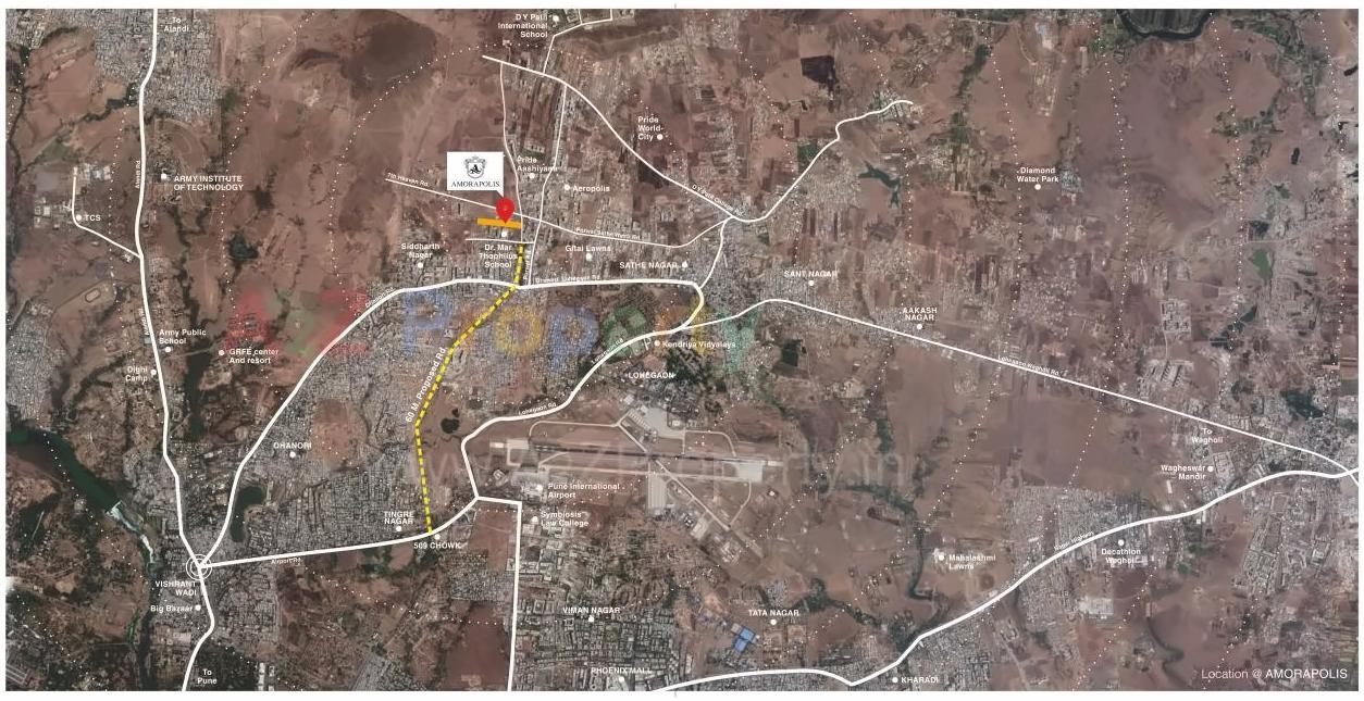 Image 27050 4 of real estate project Amorapolis located at Dhanori, Pune, Maharashtra