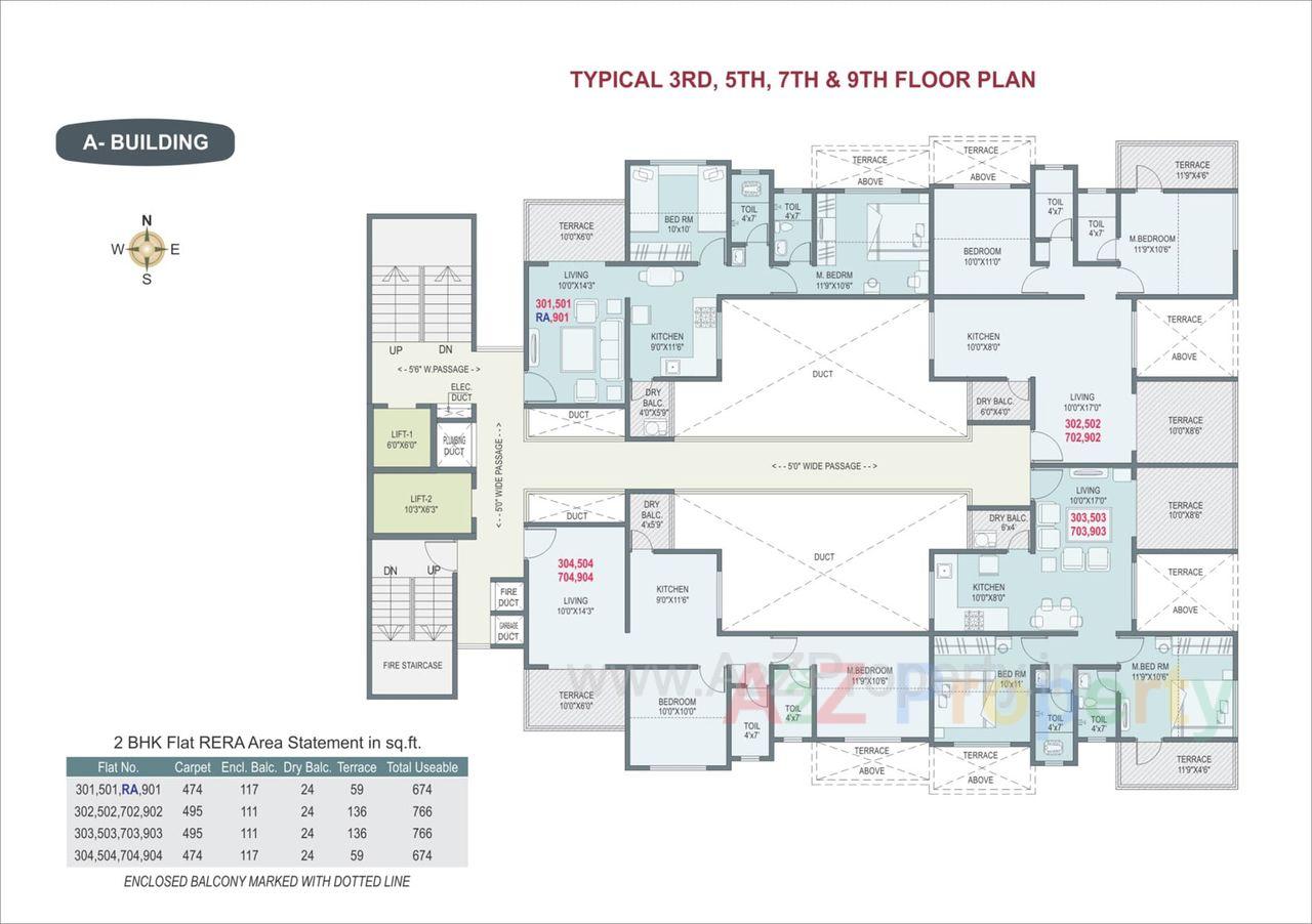 Amrutdhara A Building 3579 of real estate project Amrutdhara located at Charholi, Pune, Maharashtra
