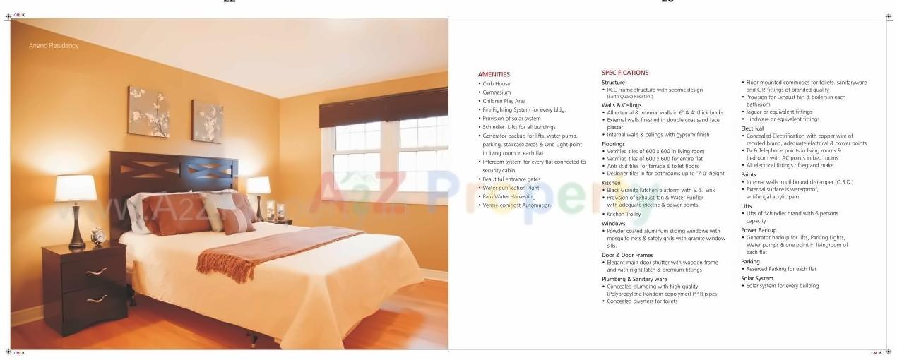  of real estate project Anand Residency located at Dhanori, Pune, Maharashtra