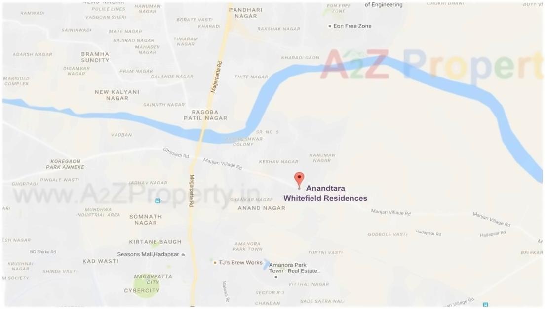  of real estate project Anandtara Whitefield Residences located at Mundhawa, Pune, Maharashtra