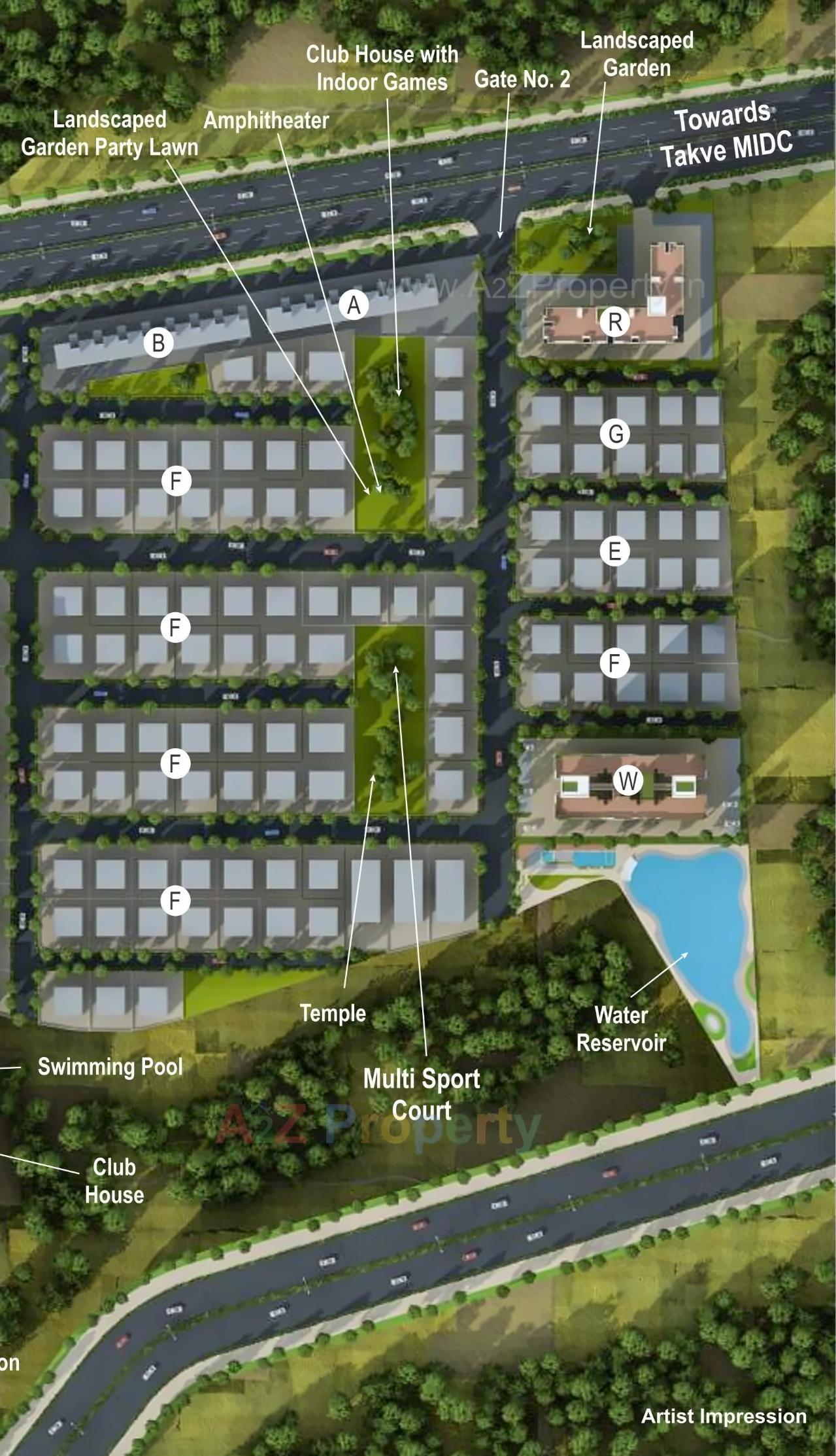 Image 15093 14 2 of real estate project Anantsrishti located at Jambhul, Pune, Maharashtra