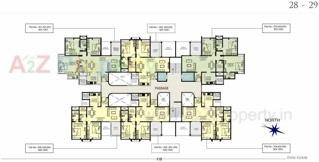 Layout of real estate project Anantvenktesh located at Pune-m-corp, Pune, Maharashtra
