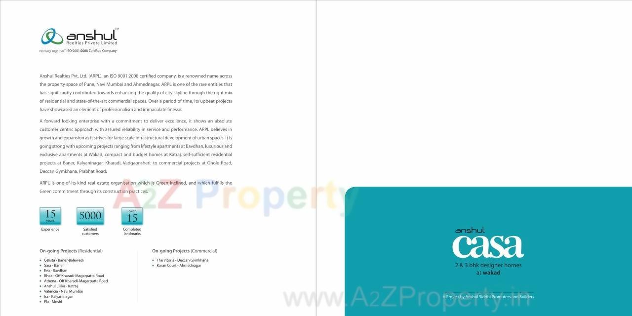  of real estate project Anshul Casa located at Wakad, Pune, Maharashtra