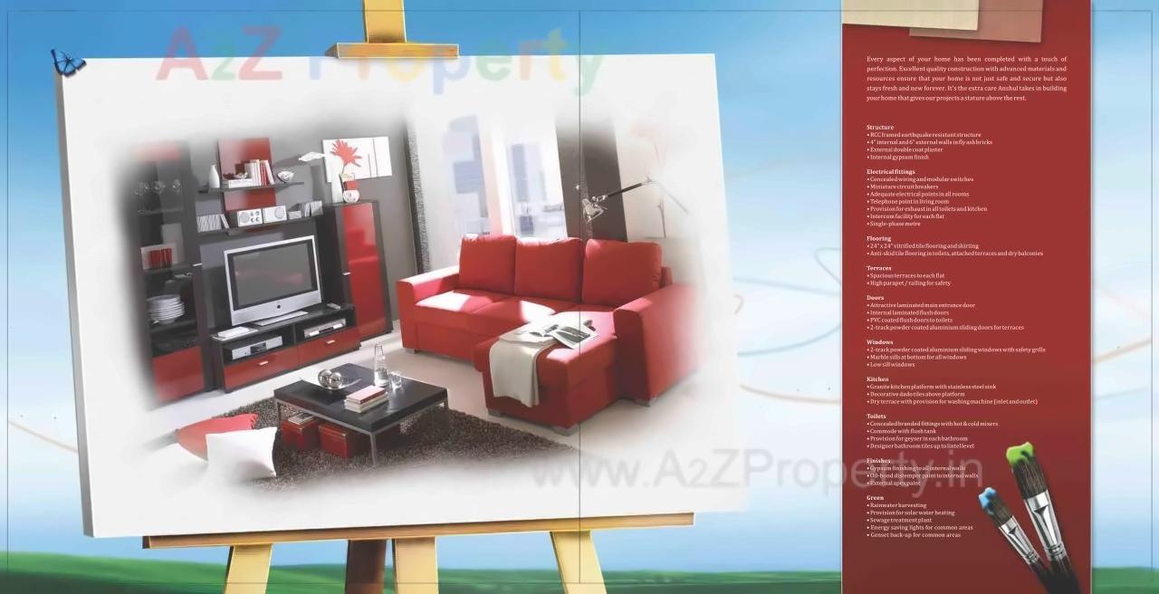  of real estate project Anshul Kanvas A located at Wagholi, Pune, Maharashtra