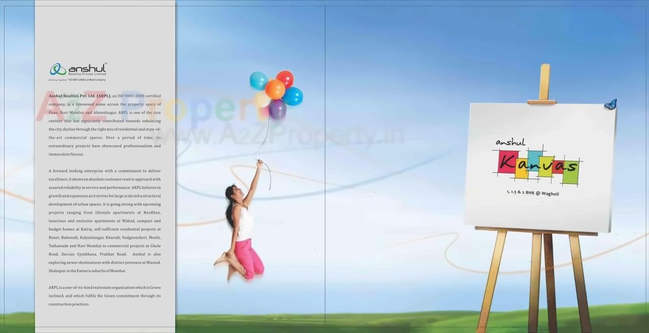  of real estate project Anshul Kanvas A located at Wagholi, Pune, Maharashtra