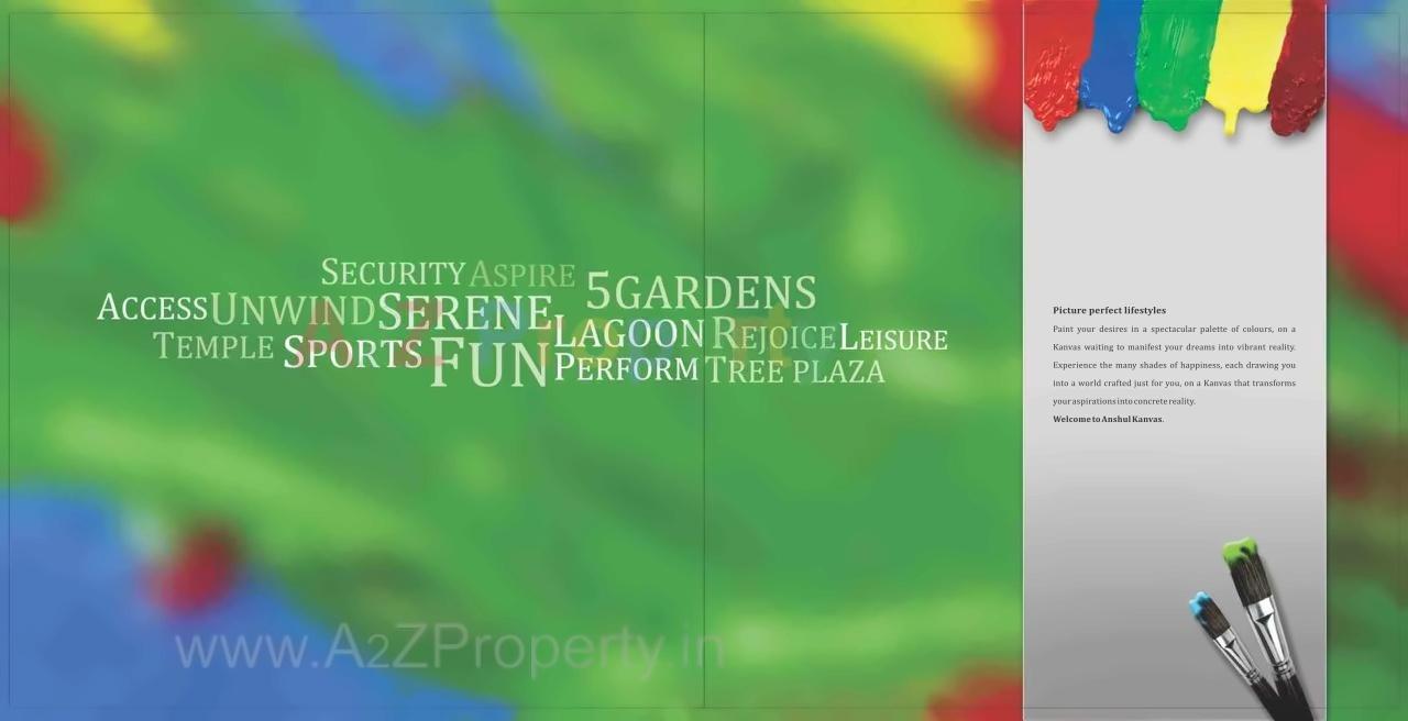  of real estate project Anshul Kanvas A located at Wagholi, Pune, Maharashtra