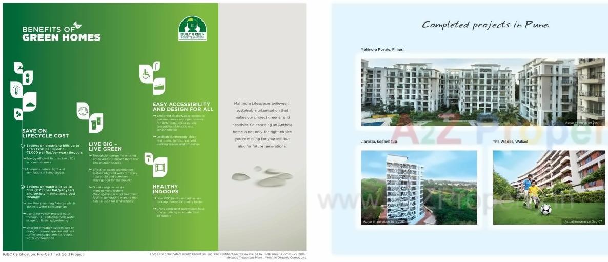  of real estate project Antheia located at Pimpri-chinchawad-m-corp, Pune, Maharashtra