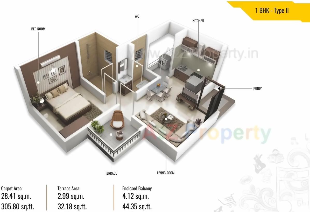 Layout of real estate project Apex Ambar located at Ambadvet, Pune, Maharashtra