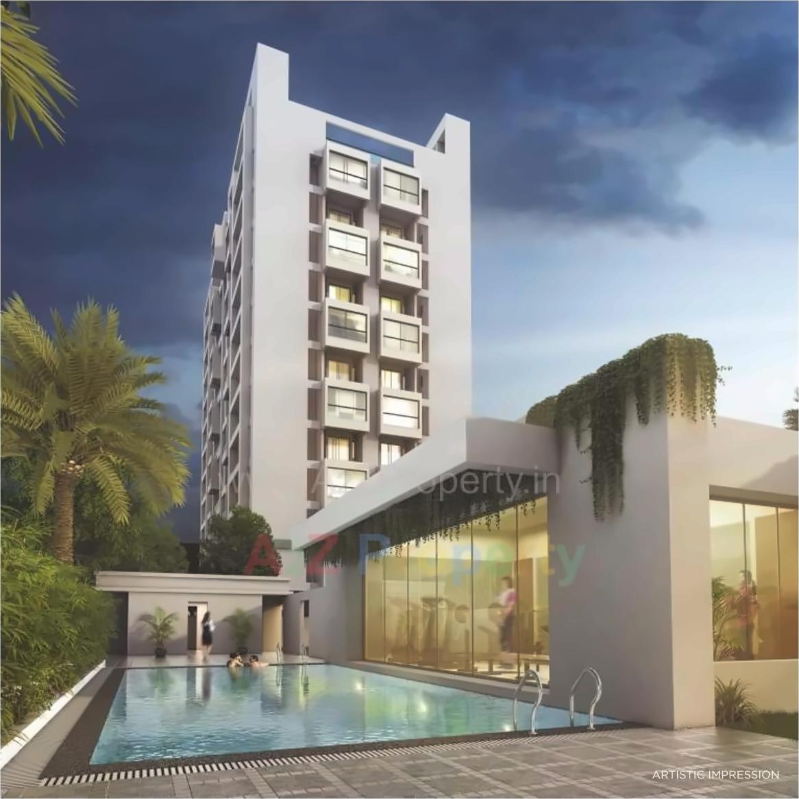 3D Elevation of real estate project Apostrophe Next located at Wakad, Pune, Maharashtra