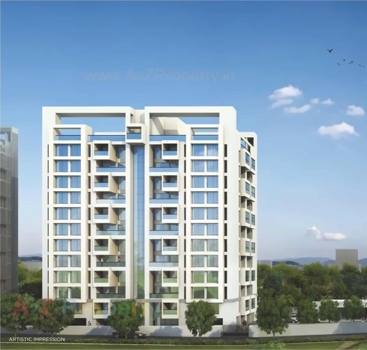 3D Elevation of real estate project Apostrophe Next located at Wakad, Pune, Maharashtra