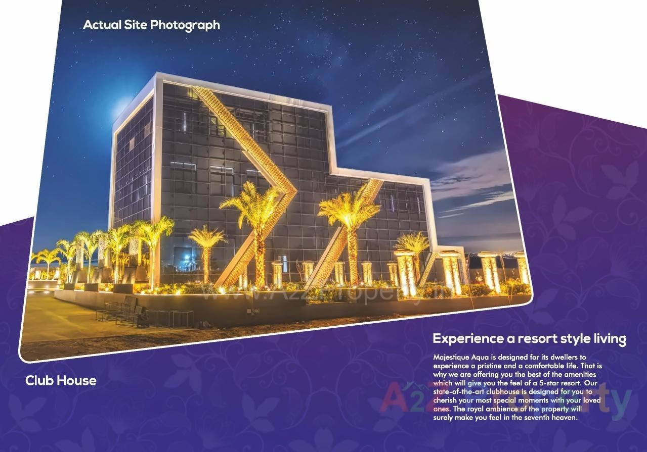 3D Elevation of real estate project Aqua located at Fursungi, Pune, Maharashtra