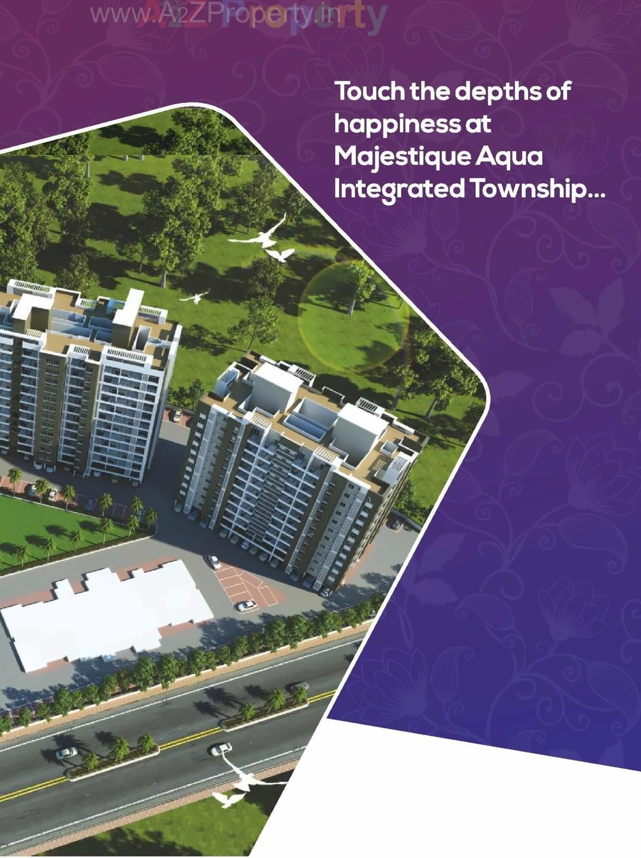 3D Elevation of real estate project Aqua located at Fursungi, Pune, Maharashtra
